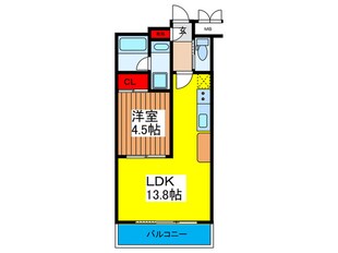 プレジオ今福鶴見の物件間取画像